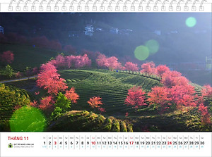 Lịch bàn Phong Cảnh Vùng Cao 2024 Cơm Có Thịt - Quỹ Trò Nghèo Vùng Cao