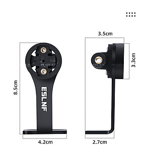 Giá đỡ đồng hồ máy tính xe đạp ESL-206 Chống rung Lắp đặt nhanh, Chống rung đa năng Cho Ghi đông Xe đạp Địa hình/ MTB có thể gắn Camera - Mai Lee