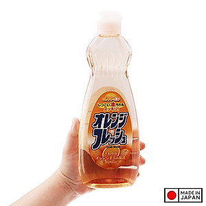Combo chai nước rửa bát chén hương cam 600ml Rocket nội địa Nhật Bản