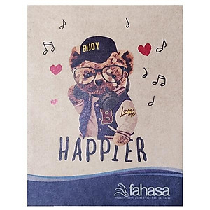 Tập Học Sinh 100 Trang ĐL 100g/m2 - FAHASA - Cute Bears (Mẫu Màu Giao Ngẫu Nhiên)