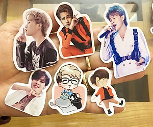 Ảnh sticker JACK PHƯƠNG TUẤN J97 combo 50 cái 
