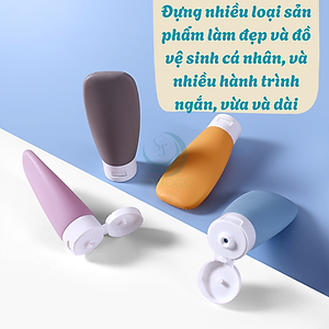 Set Chai Chiết Du Lịch 4 Màu Pastel Siêu Xinh Combo Chai Chiết Mỹ Phẩm Mini – Gọn Nhẹ, Sang Xịn Bộ Chiết Đựng Mỹ Phẩm Du Lịch – Nhỏ Gọn Chuẩn Trend Set Chai Silicone Du Lịch – Không Rò Rỉ, Mềm Mịn SBộ Chai Mini Đi Du Lịch – Màu Dễ Thương, Dễ Phân Loại
