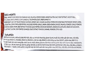 Lốc 8 Gói Mì Bò Hầm Ottogi 120g