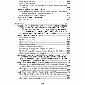 Sách Luật Đấu Thầu 2023 và Các Văn Bản Liên Quan Đến Lĩnh Vực Đấu Thầu - V2379N