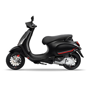 Xe Tay Ga Vespa Sprint S 125 Màu Đen Sần Black Opaco