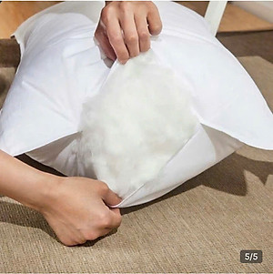 2 Chiếc Ruột Gối Hơi Bông Gòn Cao Cấp - Lõi Bông Kháng Khuẩn, Chất Lượng Cao - HÀNG CHÍNH HÃNG MINIIN