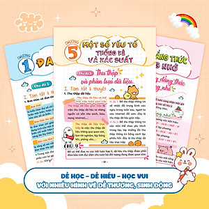 Sách Takenote Sổ tay kiến thức và dạng toán Lớp 8