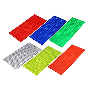 Đề Can Phản Quang Miếng Dán Vành Bánh Xe Đạp Leo Núi Bánh 16 icnh (8 miếng/ bộ)