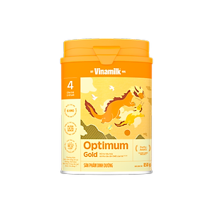 Sữa bột Vinamilk Optimum Gold Step 4 Hộp Thiếc 850g