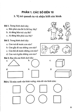Sách Bài Tập Cơ Bản Và Nâng Cao Toán 1 (Theo Chương Trình Tiểu Học Mới)