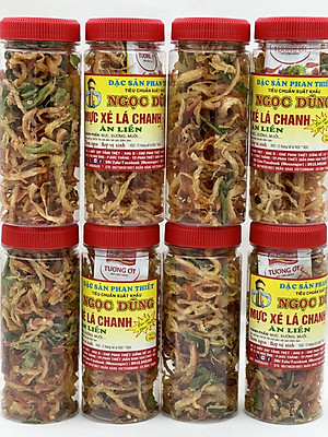 Đặc sản Phan Thiết - Mực Xé Lá Chanh Hộp 200 Gram Đã Chế Biến Ăn Liền Ngon Ơi Là Ngon. Hạn Sử Dụng 12 Tháng Kể Từ Ngày Đặt Hàng - OCOP 4 Sao