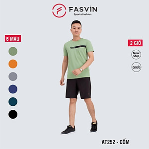 Bộ thể thao nam Fasvin AT20252.HN chất vải mềm nhẹ co giãn mát mẻ không bai không xù