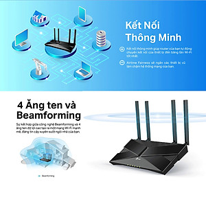 Bộ Phát Router Wifi TP-Link Archer AX10 Gigabit - Wifi 6 Chuẩn AX1500 - HÀNG CHÍNH HÃNG