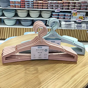 {Nhiều lựa chọn} Móc Treo Quần Áo, Móc Treo Đa Năng Hara, Bộ Sưu Tập Móc Quần Áo Người Lớn Nhựa Cao Cấp Inochi 