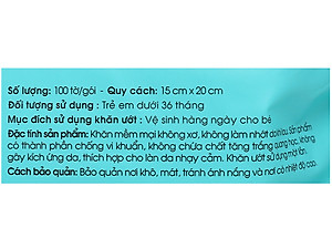 Combo 6 Gói Khăn Ướt AGI Không Hương Chim cánh cụt (100 tờ/6 gói)