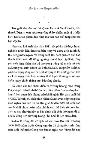 Sách Trên Sa Mạc Và Trong Rừng Thẳm