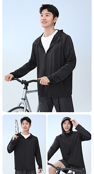 Áo Chống Nắng Nam ,Chất Vải Thun Lạnh, Chống Tia UV, Thoáng Mát, Thấm Hút Mồ Hôi