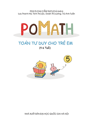 Sách POMath - Toán Tư Duy Cho Trẻ Em 4-6 Tuổi (Tập 5)