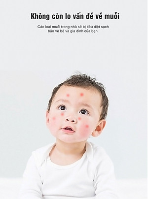 Đèn bắt muỗi Rạng Đông DBM02 công suất 4W diệt muỗi hiệu quả bằng sốc tĩnh điện, không hóa chất, không ồn, cách điện an toàn - Hàng chính hãng