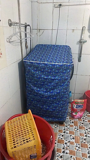 Áo Trùm Máy Giặt Cửa Trên 11–15Kg – Vải Dù Cao Cấp, Chống Nước, Độ Bền Tối Ưu – Giao Màu Ngẫu Nhiên