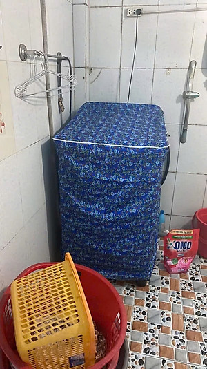 Áo bao phủ máy giặt cửa trên  cho máy  từ  6 - 8 kg  , vải dù  chống thấm ,  cao cấp   ,  độ bền tối ưu có thể để ngoài che mưa nắng bảo vệ máy sạch và gọn gàng  giao màu ngẫu nhiên