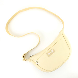 Túi phao đeo chéo nam nữ hình bán nguyệt NATOLI túi bánh bao chần bông vải canvas chống nước tốt-Soft Touch Crossbag T26
