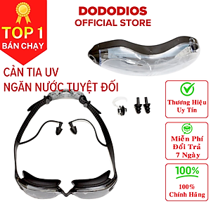 Kính bơi chống sương mờ, chống UV, dây được làm 100% silicone mềm mại, thiết kế không trơn trượt, độ co giãn, độ bền thách thức thời gian, dành cho vận động viên chuyên nghiệp, kính bơi cận thị có độ - Chính hãng DODODIOS