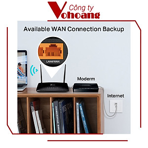 Bộ Phát Wifi TP-Link Archer MR400 Băng Tần Kép 4G LTE AC1200 - Hàng Chính Hãng