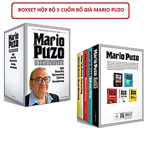 Trọn Bộ 5 Cuốn Mario Puzo: Bố Già + Cha Con Giáo Hoàng + Đất Máu Sicily + Ông Trùm Cuối Cùng + Luật Im Lặng