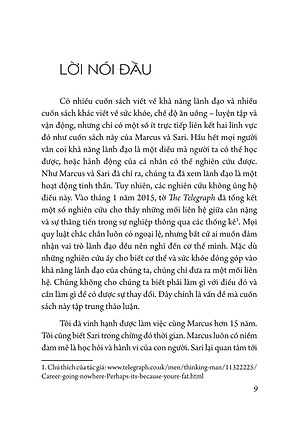 Sách:  Khỏe Để Lãnh Đạo