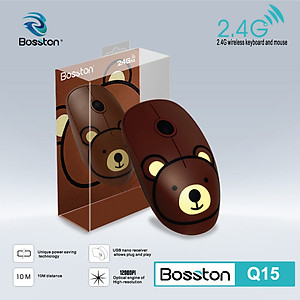 Chuột không dây Bosston Q15-JL - Hàng Nhập Khẩu