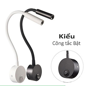 Đèn Led Đọc Sách Gắn Tường Đầu Giường 3W 220V - DW192