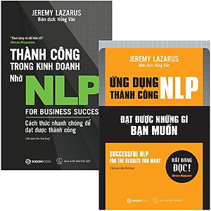 Combo Sách Thành Công Trong Kinh Doanh Nhờ NLP + Ứng Dụng Thành Công NLP (Bộ 2 Cuốn)