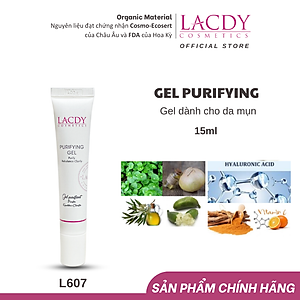 Gel Dành Cho Da Mụn Lacdy 15ml-PURIFYING GEL-L607