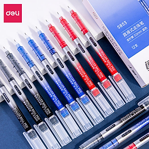 Bút Bi Nước Mực Gel Nhiều Màu Lẻ Chiếc Deli - Mực Trơn Đều Nhanh Khô Không Lem Phù Hợp Hoc Sinh Văn Phòng Ghi Chép Trang Trí Sổ Tay Kế Hoạch Planner - S853