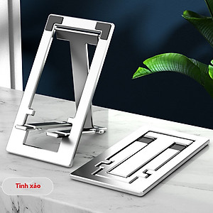 Giá Đỡ Để Bàn Cho Điện Thoại, iPad, Máy Tính Bảng  Hàng Chính Hãng KitAcoom - Chất Liệu Hợp Kim Nhôm Cao Cấp Có Thể Gấp Gọn Và Mang Theo Tiện Dụng 