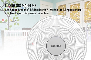 Quạt đứng Toshiba F-LSD10(W)VN (30W) - Hàng chính hãng