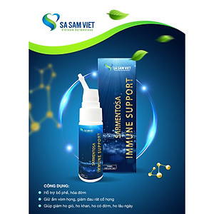 Bổ phế hóa đờm Sa Sâm Việt - Dạng chai xịt 75ml [450 lần xịt]- Dùng cho cả gia đình từ trẻ 1 tuổi - Vị ngon tuyệt hảo, Cắt cơn ho, bổ phế, hóa đờm, giảm đau rát họng do ho kéo dài - 100% từ dược liệu thiên nhiên, thay thế kháng sinh