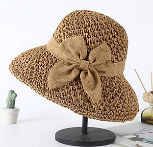 Mũ rộng vành chống nắng đi biển gấp gọn. Nón rộng vành chống nắng đi biển gấp gọn. Mũ đi biển rộng vành. Nón đi biển rộng vành chống tia UV thời trang Hàn Quốc dona21033017