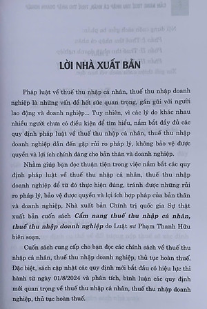 Cẩm nang thuế thu nhập cá nhân, thuế thu nhập doanh nghiệp