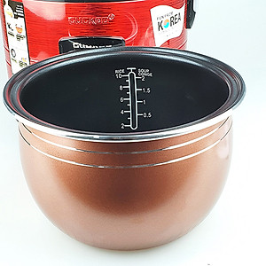 Nồi Cơm Điện Lòng Niêu 2L GUGKDD GK-208 Phủ Lớp Chống Dính Whitford Công Suất 900W Cho Gia Đình 5-8 Người-Hàng Nhập Khẩu