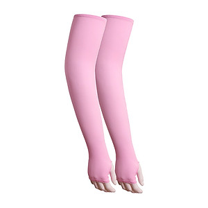 Ống tay chống nắng vải thun lạnh thoáng mát tay xỏ ngón cái thích hợp cả nam và nữ