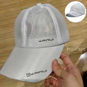 Mũ Lưới Che Nắng Unisex Nón Kết Lưỡi Chai Nam Nữ Vải Thoáng Khí Chống Nóng Ngoài Trời Mùa Hè