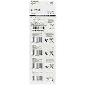 Vỉ 10 Pin Nút Maxell AG13