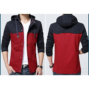 ÁO KHOÁC KAKI NAM 2 LỚP CÓ NÓN 