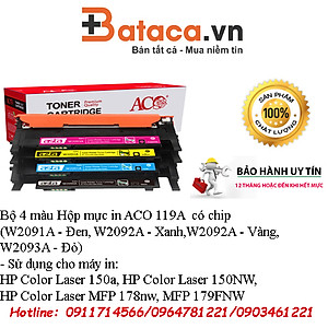 Hộp mực in 119A (có chip) cho máy in HP Color Laser 150a/150nw/178nw/179fnw - Hàng nhập khẩu