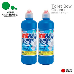 Chai tẩy rửa bồn cầu/ Toilet đậm đặc siêu sạch, không mùi Mitsuei 500ml hàng Made in Japan