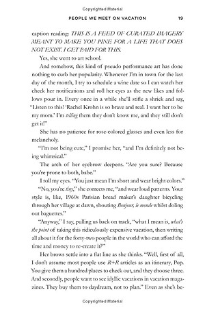 People We Meet On Vacation