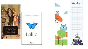 Combo Kiêu Hãnh Và Định Kiến + Lolita (2 cuốn Tiểu thuyết lãng mạn đặc sắc/ Tặng kèm Bookmark Happy Life)
