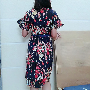 Váy đầm tone cotton maxi dài dạo chơi, đi biển - New4all Mã 40